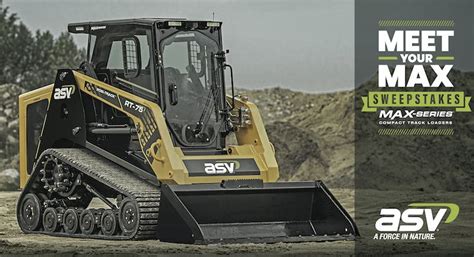 win a compact track loader|ASV Sweepstakes: Win A Max.